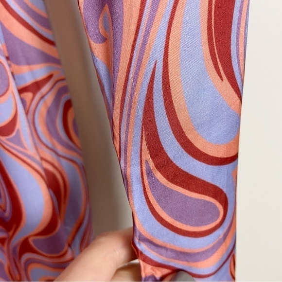 Song of Style Coraline Mini Dress in Aven Multi Swirl Size XS - Picture 6 of 14